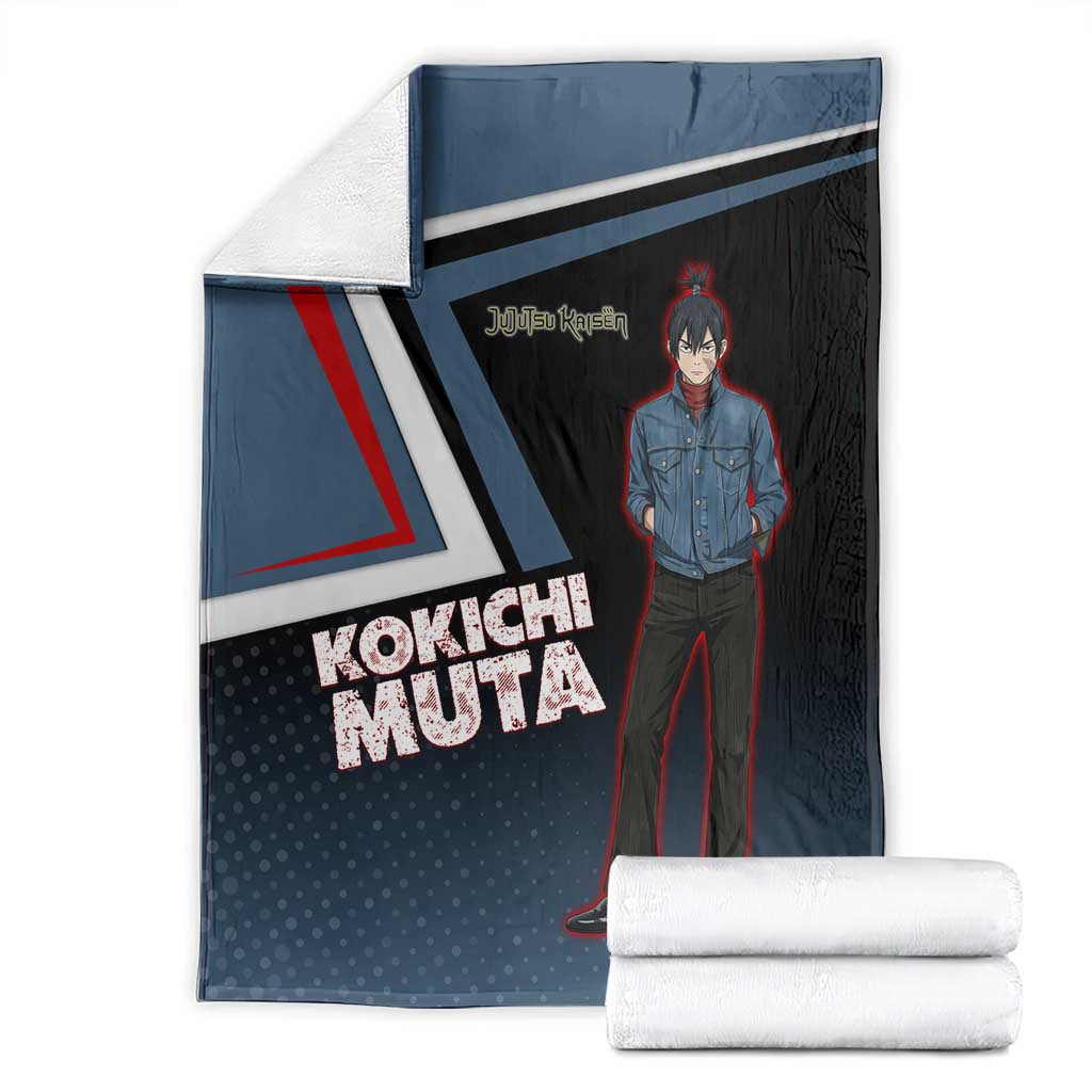 Kokichi Muta Blanket Bold Anime Graphic Style