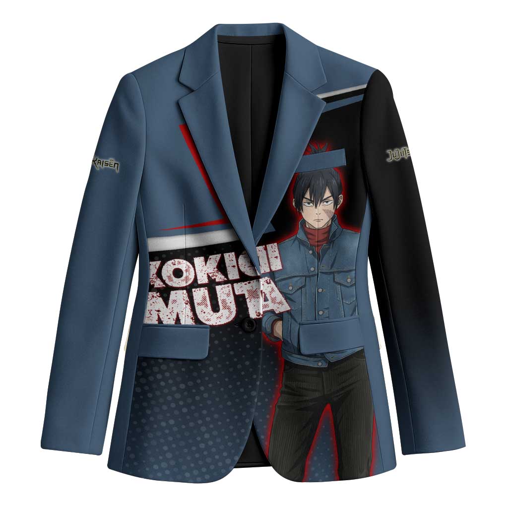 Kokichi Muta Blazer Bold Anime Graphic Style