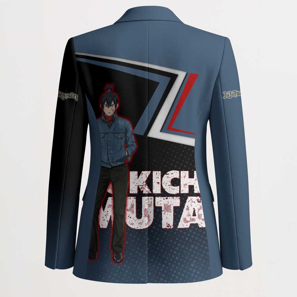Kokichi Muta Blazer Bold Anime Graphic Style