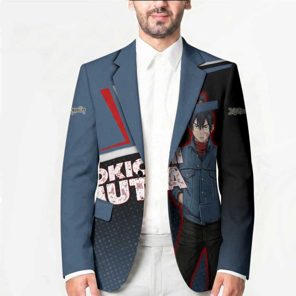 Kokichi Muta Blazer Bold Anime Graphic Style