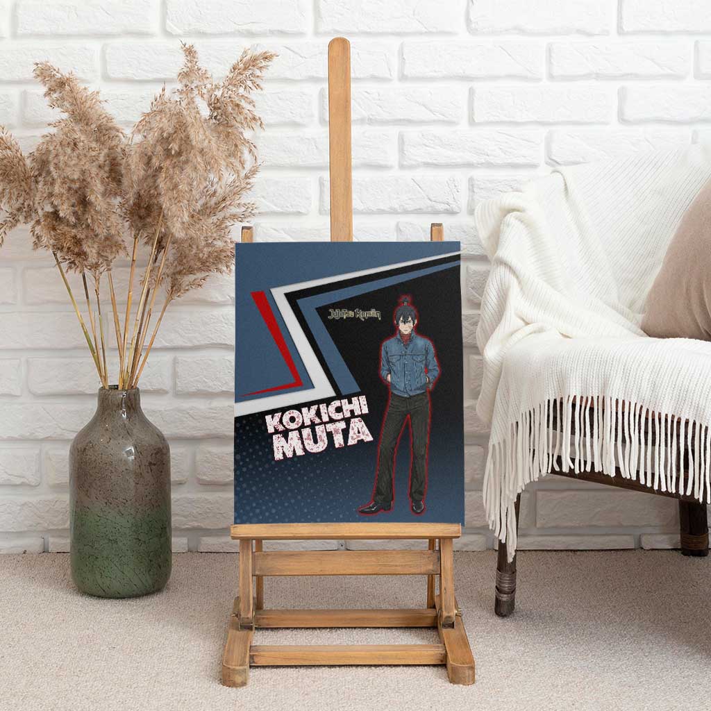 Kokichi Muta Canvas Wall Art Bold Anime Graphic Style