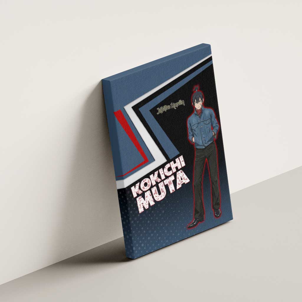 Kokichi Muta Canvas Wall Art Bold Anime Graphic Style