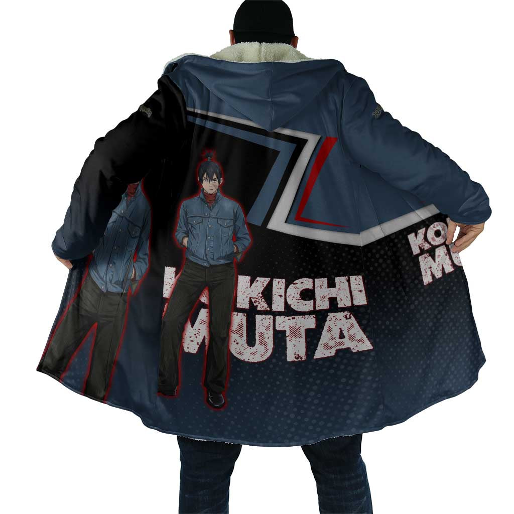 Kokichi Muta Cloak Bold Anime Graphic Style