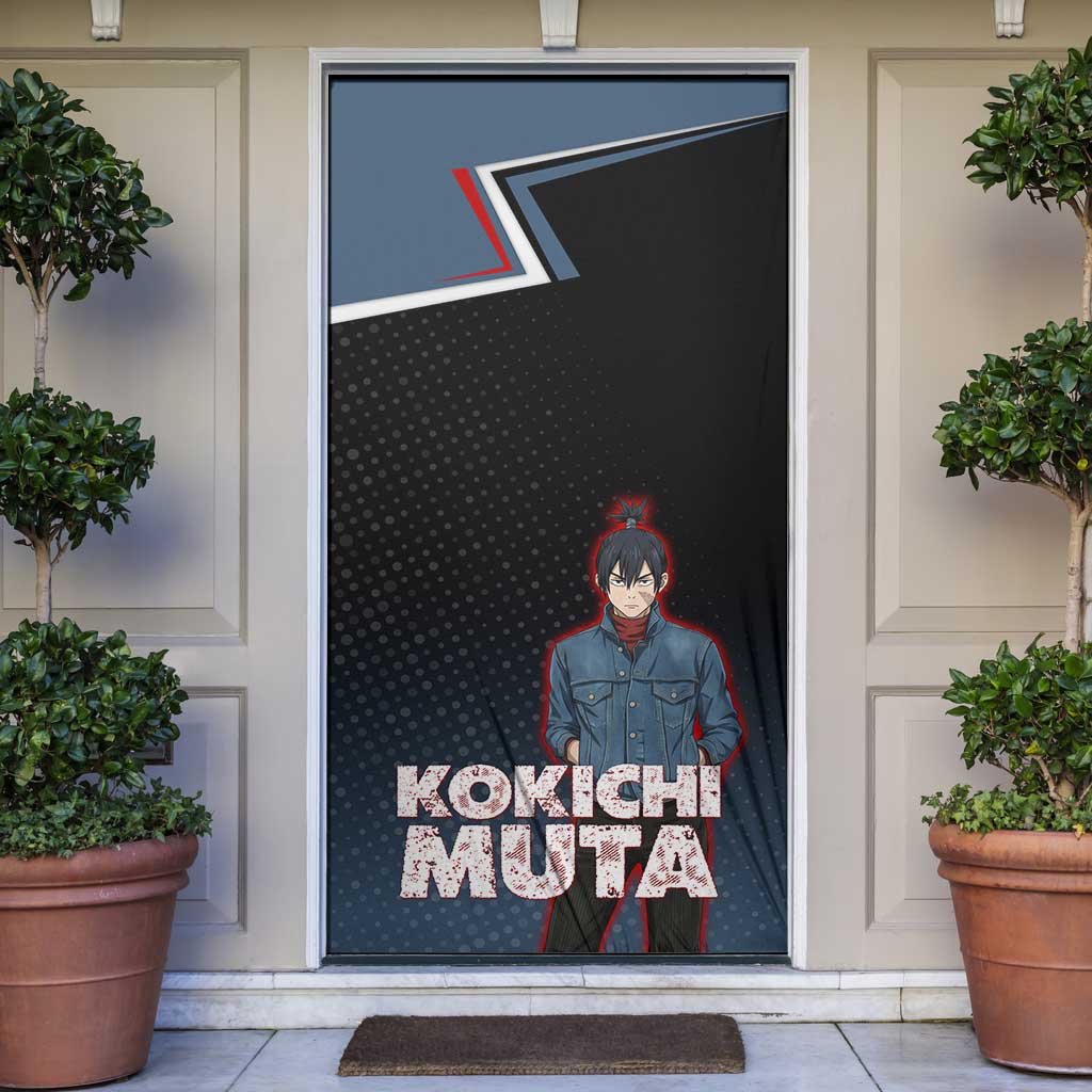 Kokichi Muta Door Cover Bold Anime Graphic Style