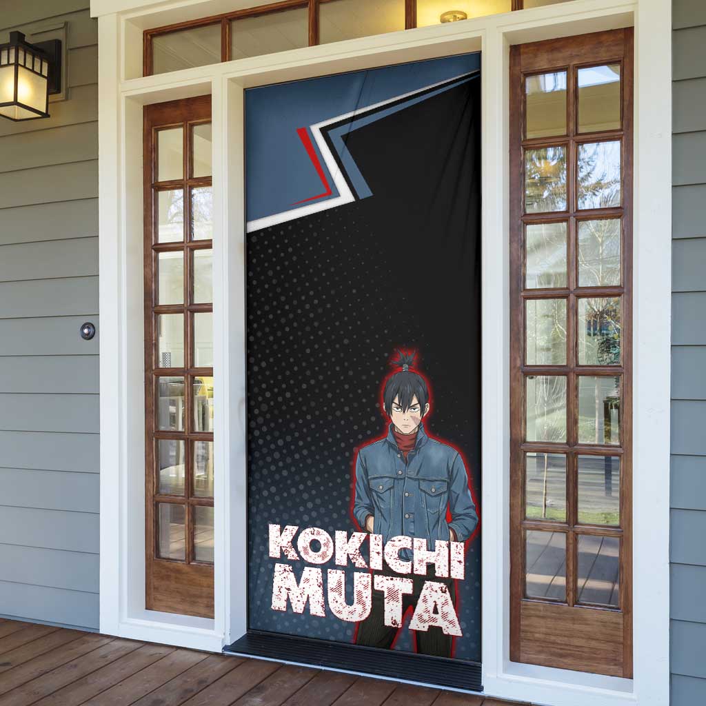 Kokichi Muta Door Cover Bold Anime Graphic Style