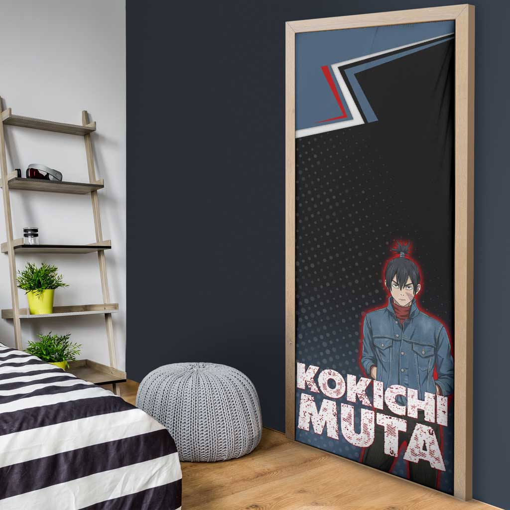 Kokichi Muta Door Cover Bold Anime Graphic Style