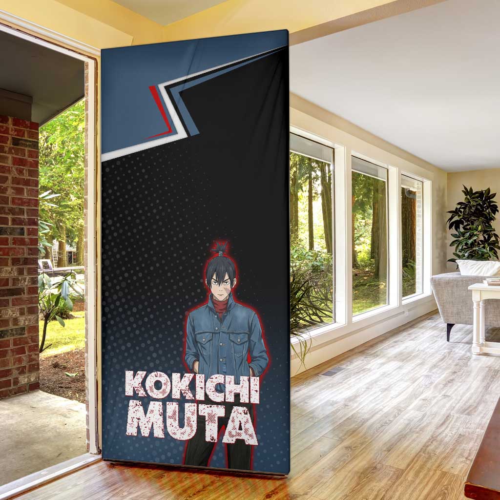 Kokichi Muta Door Cover Bold Anime Graphic Style