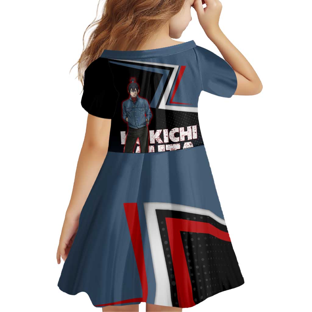 Kokichi Muta Family Matching Long Sleeve Bodycon Dress and Hawaiian Shirt Bold Anime Graphic Style