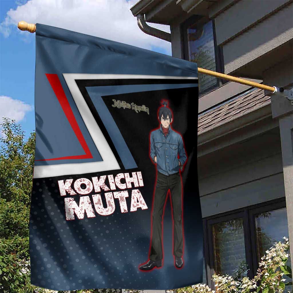 Kokichi Muta Garden Flag Bold Anime Graphic Style