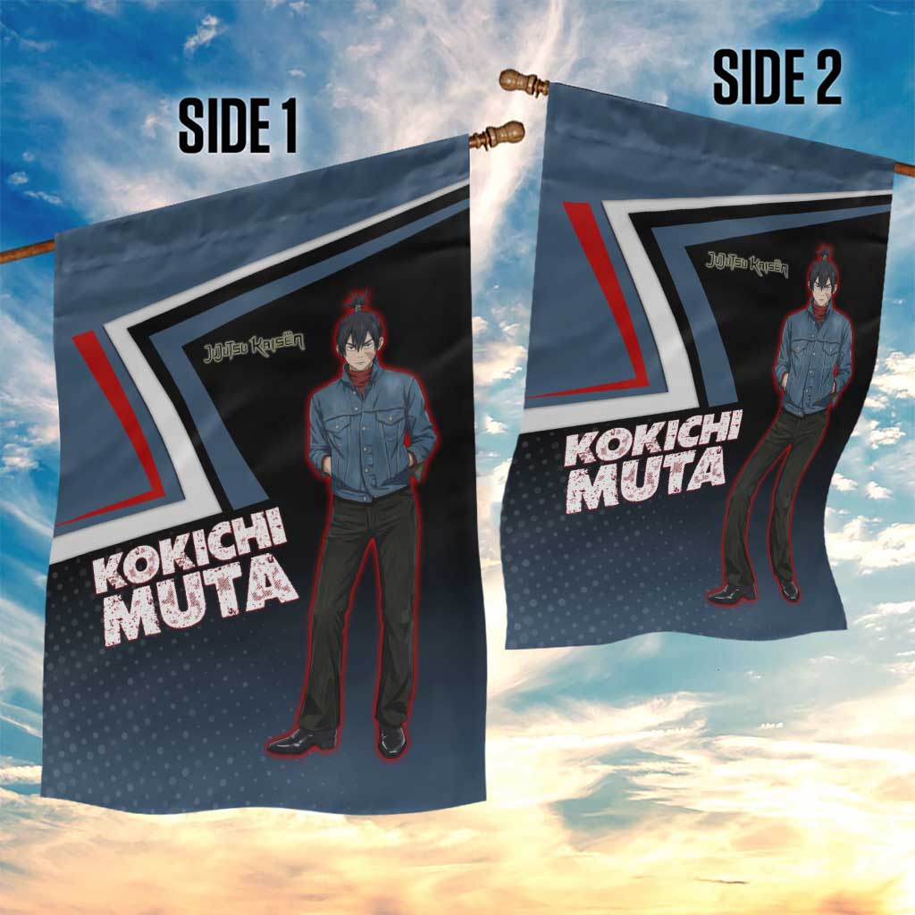 Kokichi Muta Garden Flag Bold Anime Graphic Style