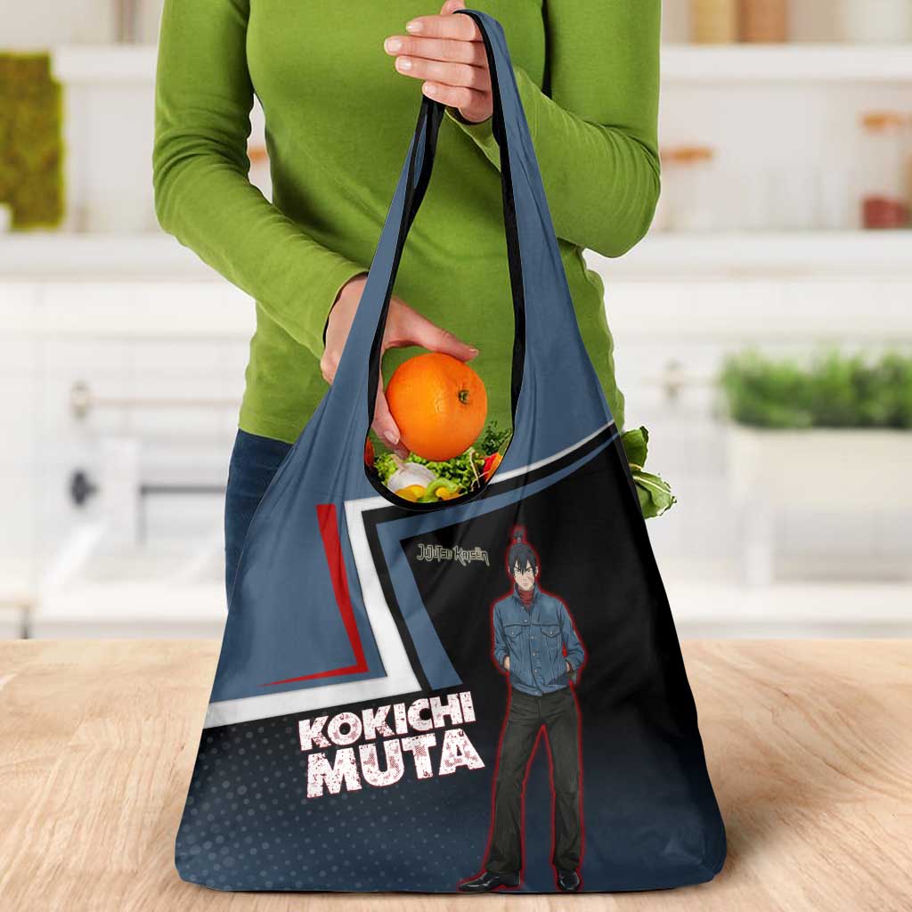 Kokichi Muta Grocery Bag Bold Anime Graphic Style