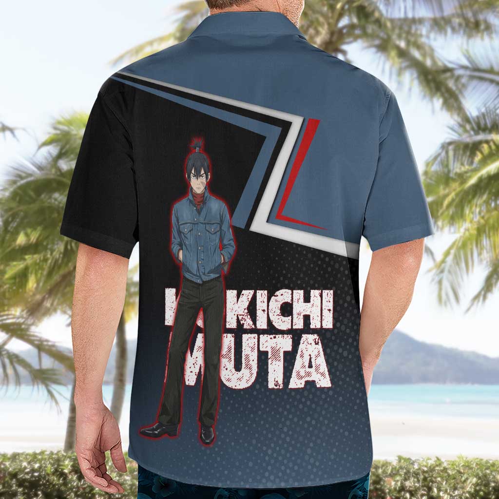 Kokichi Muta Hawaiian Shirt Bold Anime Graphic Style