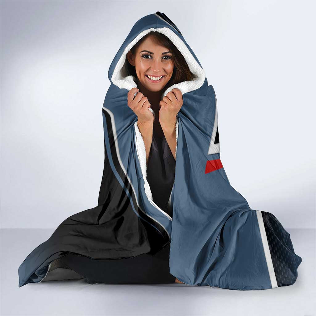 Kokichi Muta Hooded Blanket Bold Anime Graphic Style