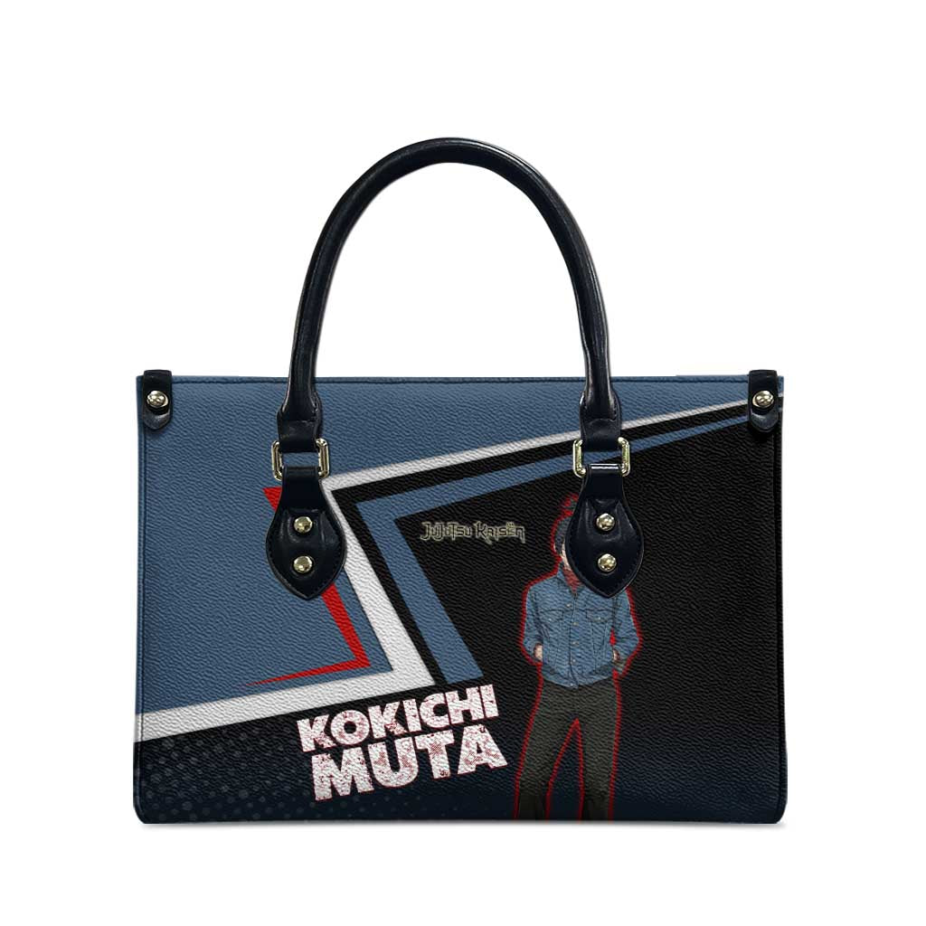 Kokichi Muta Leather Bag Bold Anime Graphic Style