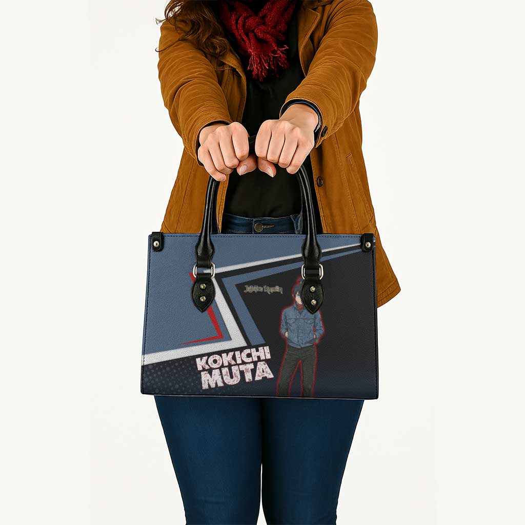 Kokichi Muta Leather Bag Bold Anime Graphic Style