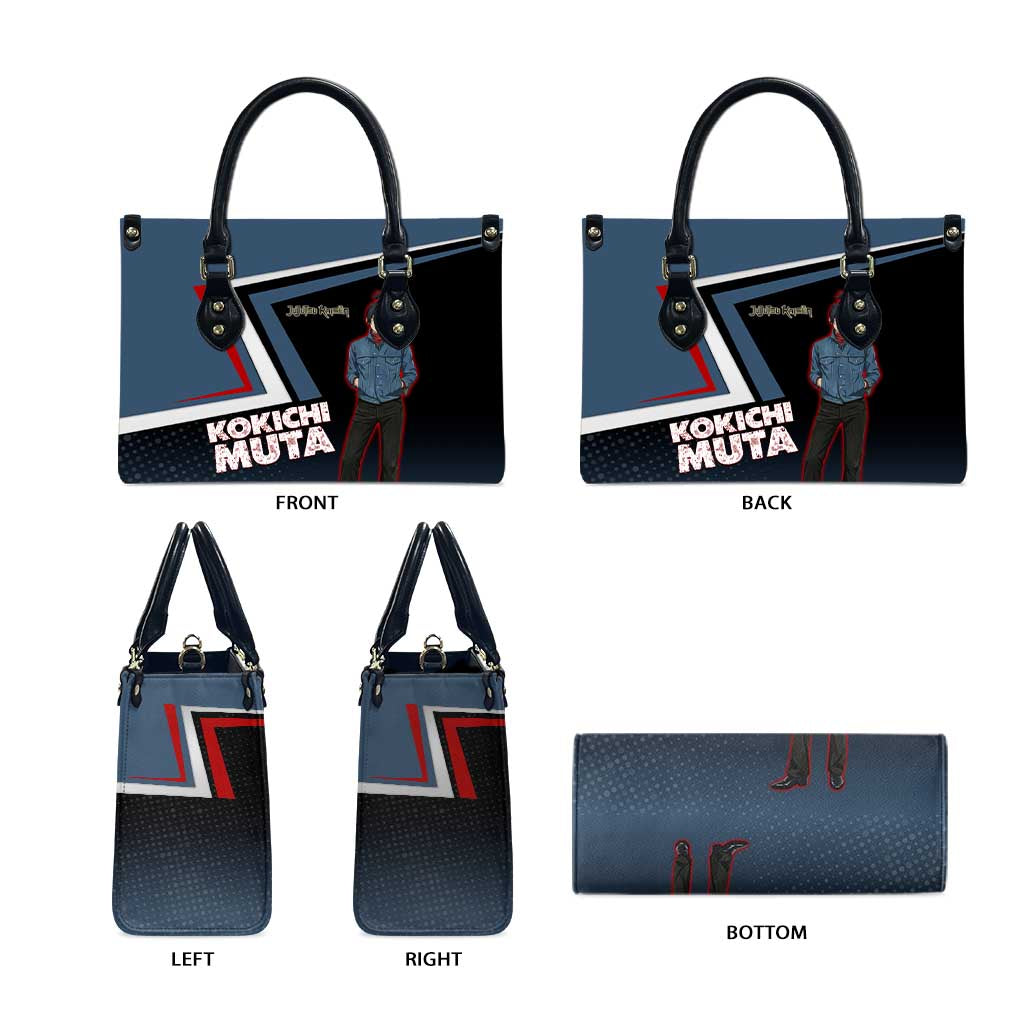 Kokichi Muta Leather Bag Bold Anime Graphic Style