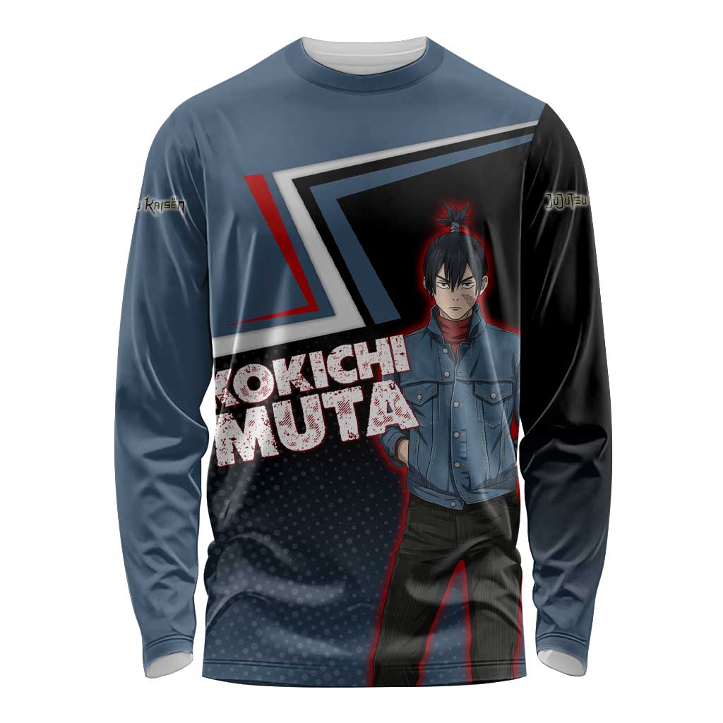 Kokichi Muta Long Sleeve Shirt Bold Anime Graphic Style
