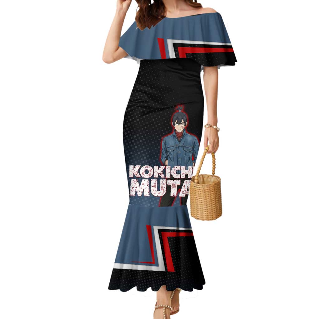 Kokichi Muta Mermaid Dress Bold Anime Graphic Style