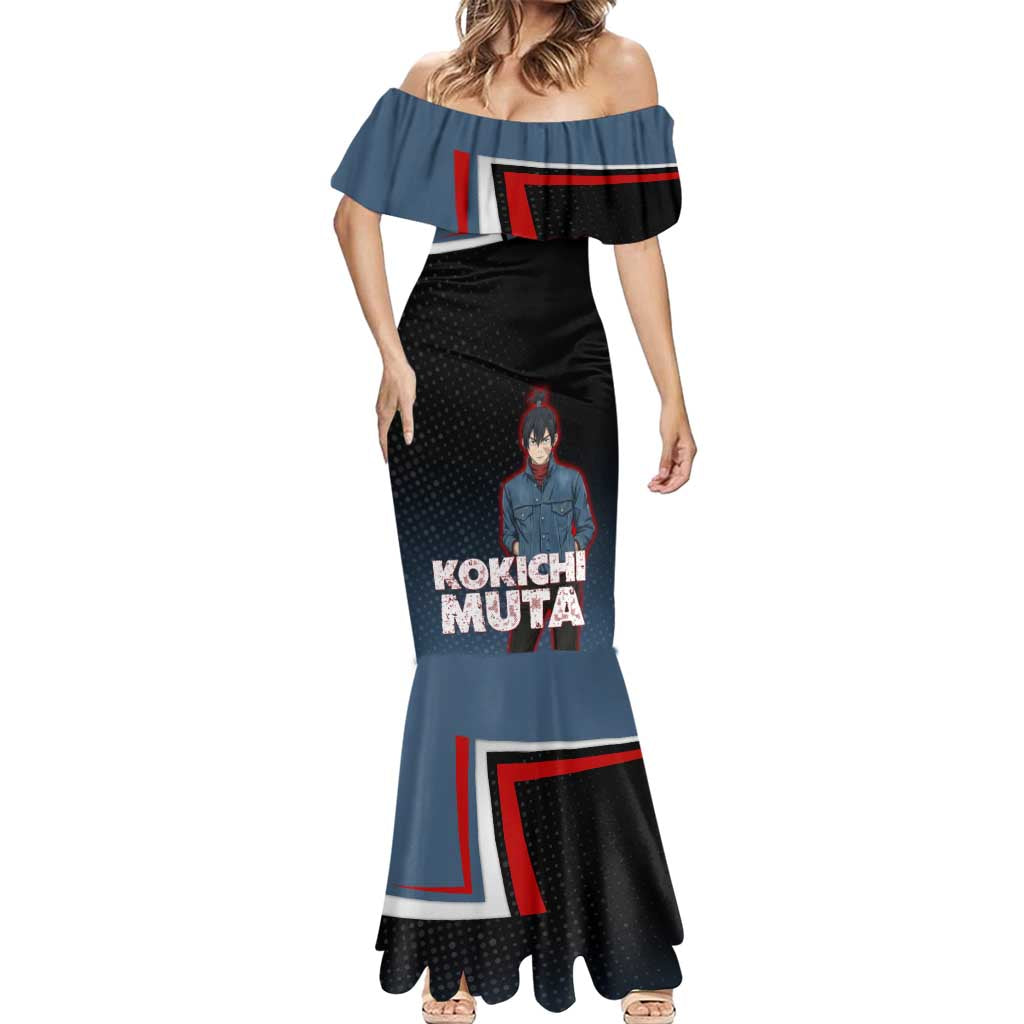Kokichi Muta Mermaid Dress Bold Anime Graphic Style