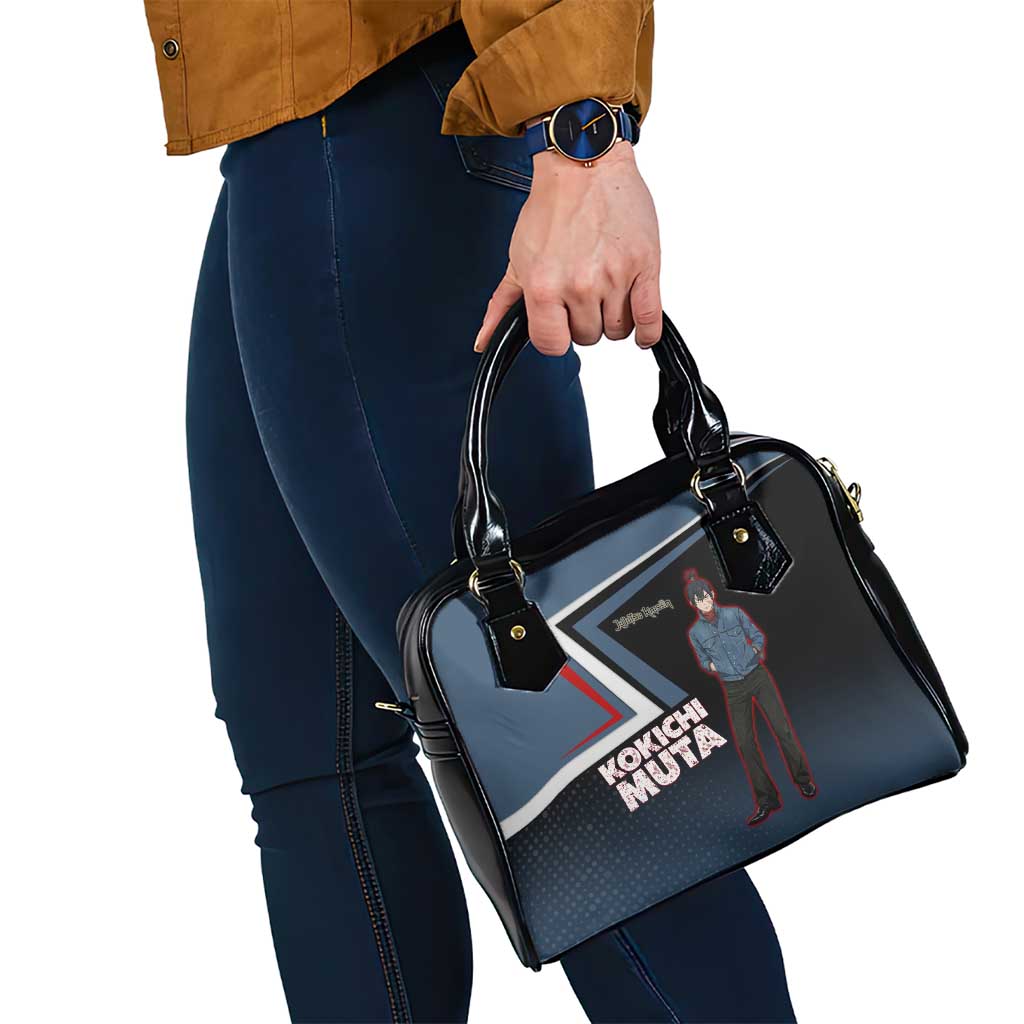 Kokichi Muta Shoulder Handbag Bold Anime Graphic Style