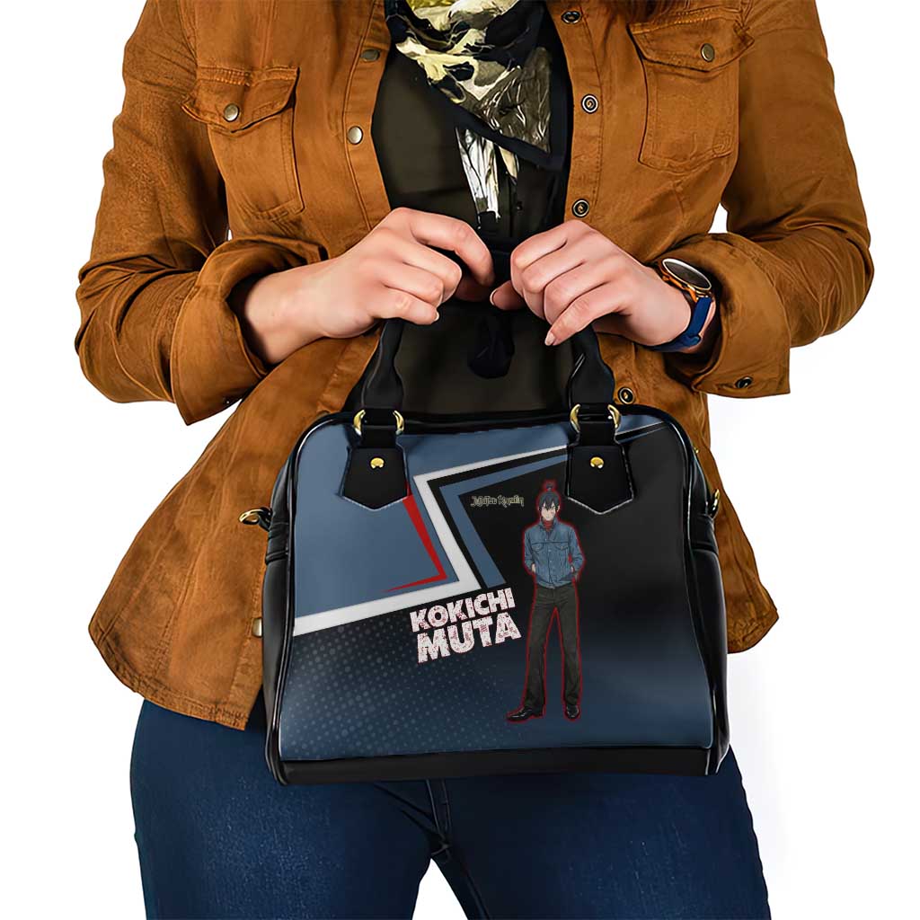 Kokichi Muta Shoulder Handbag Bold Anime Graphic Style