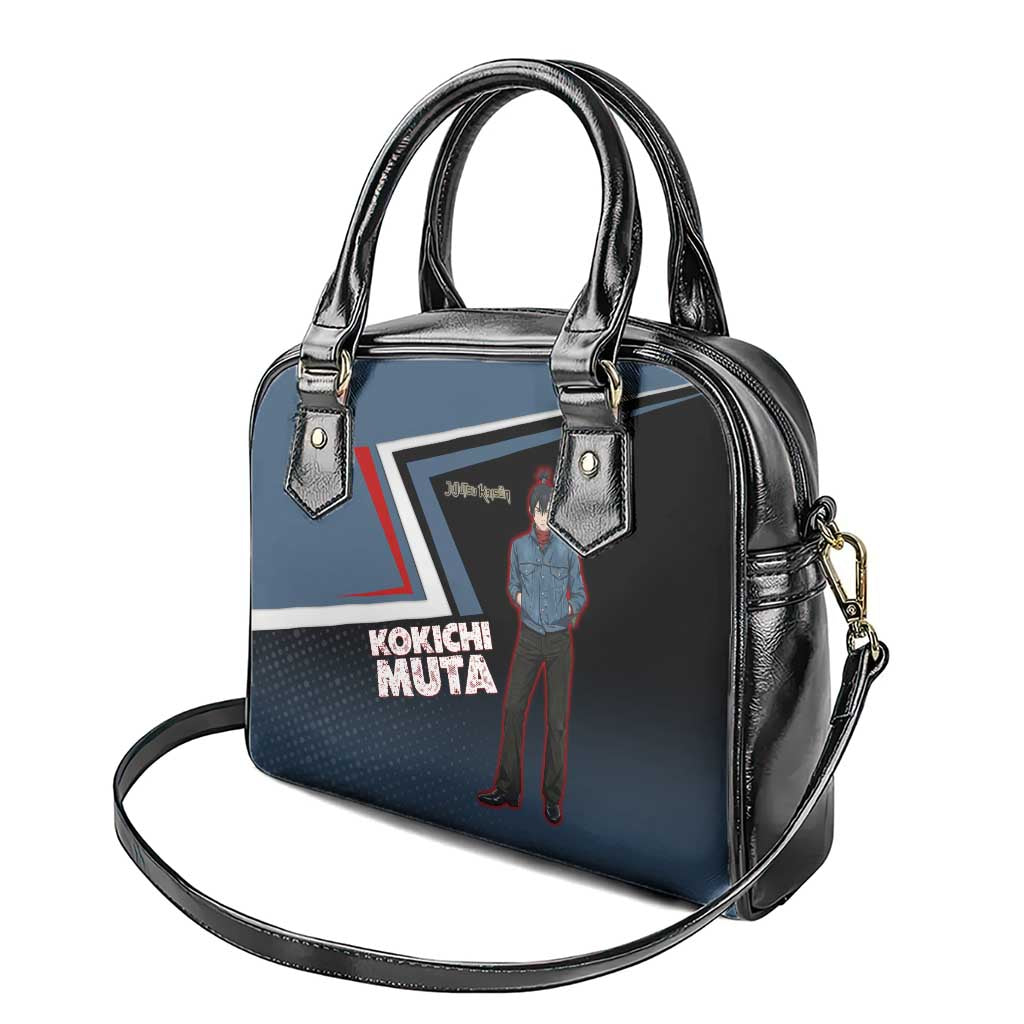 Kokichi Muta Shoulder Handbag Bold Anime Graphic Style