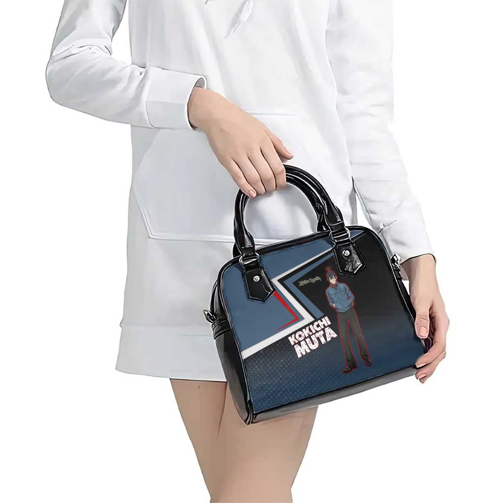 Kokichi Muta Shoulder Handbag Bold Anime Graphic Style