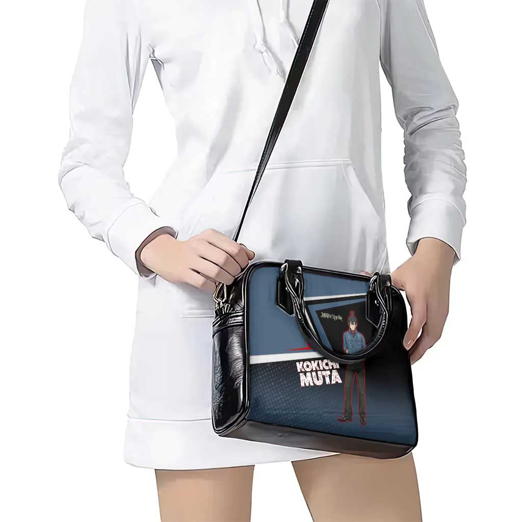 Kokichi Muta Shoulder Handbag Bold Anime Graphic Style