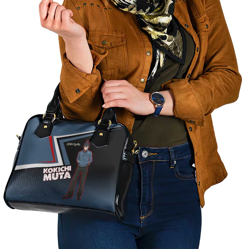 Kokichi Muta Shoulder Handbag Bold Anime Graphic Style