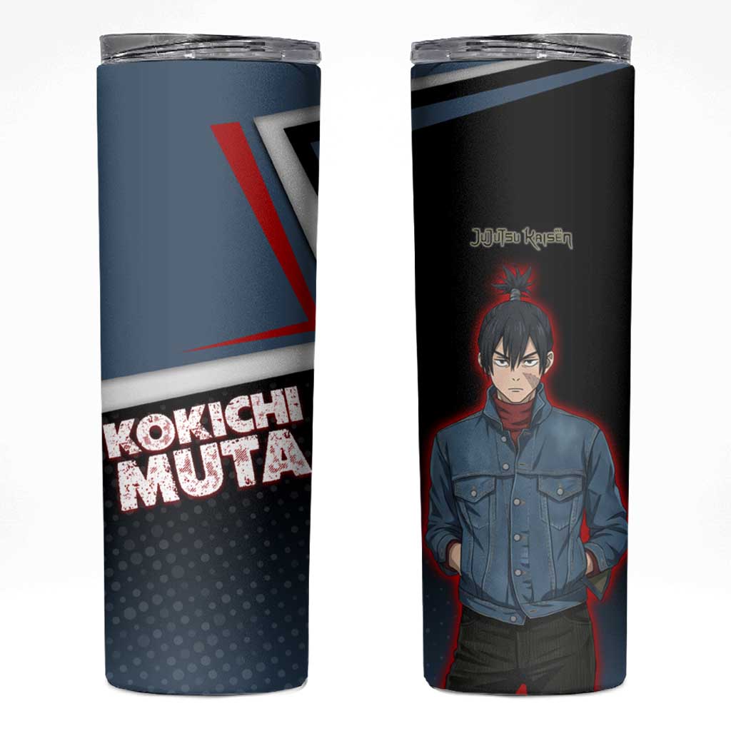 Kokichi Muta Skinny Tumbler Bold Anime Graphic Style