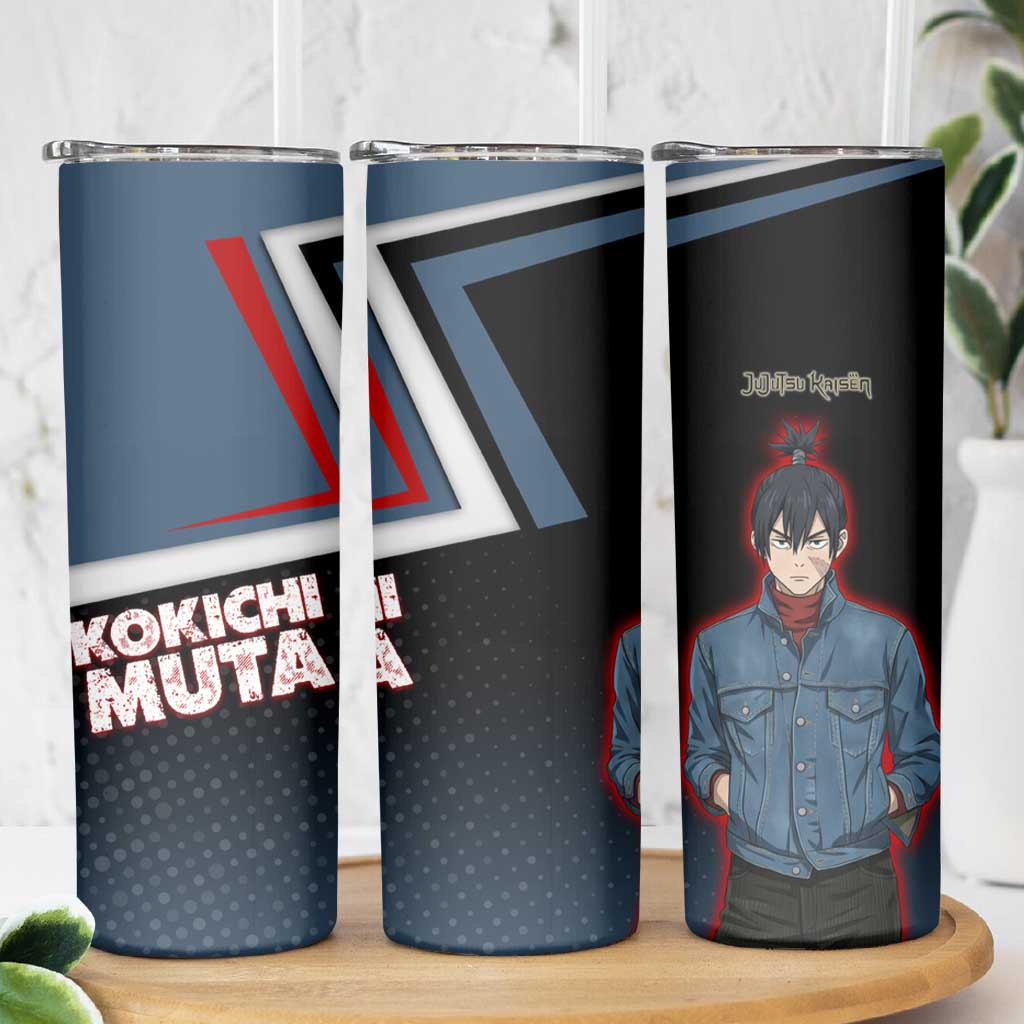 Kokichi Muta Skinny Tumbler Bold Anime Graphic Style