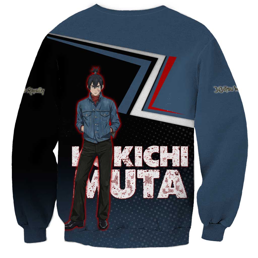 Kokichi Muta Sweatshirt Bold Anime Graphic Style