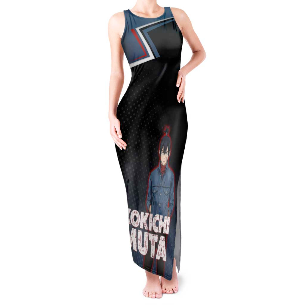 Kokichi Muta Tank Maxi Dress Bold Anime Graphic Style
