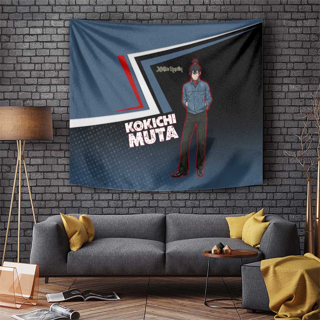 Kokichi Muta Tapestry Bold Anime Graphic Style
