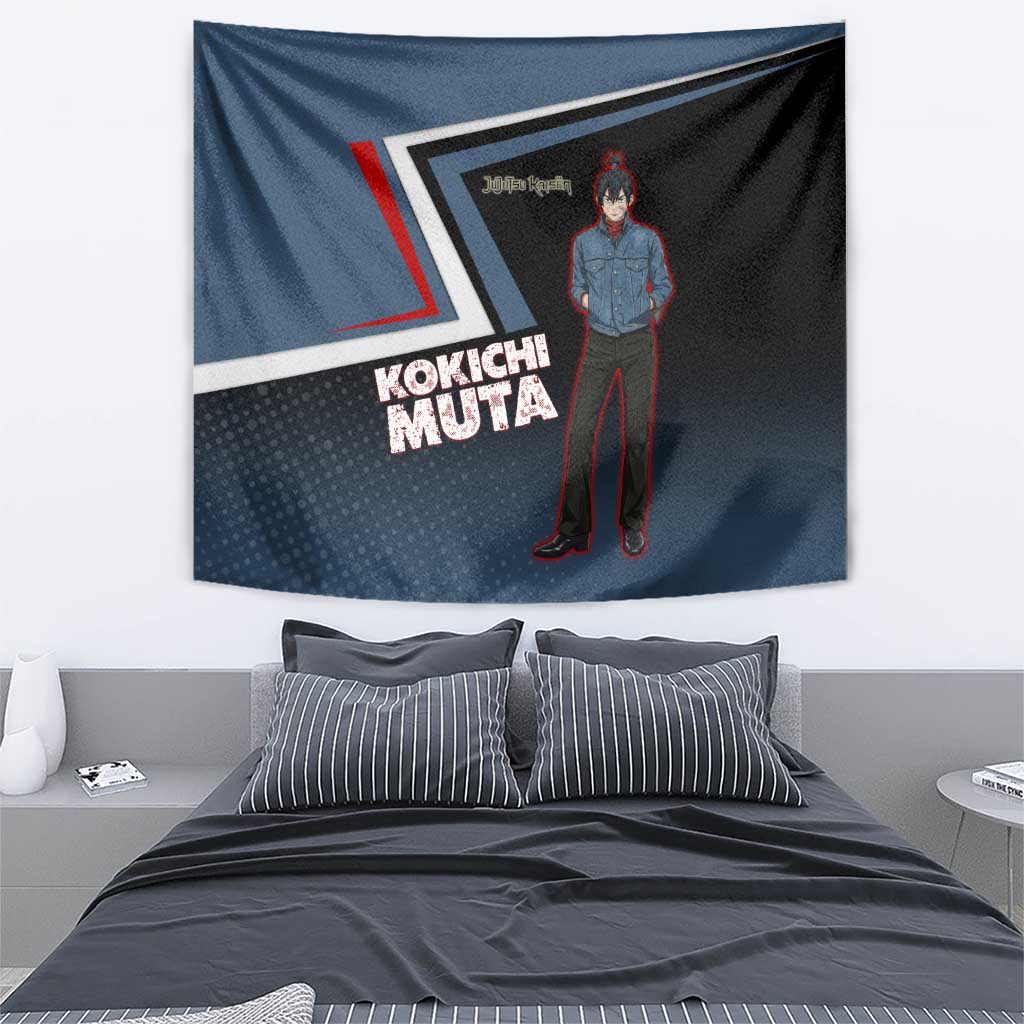 Kokichi Muta Tapestry Bold Anime Graphic Style