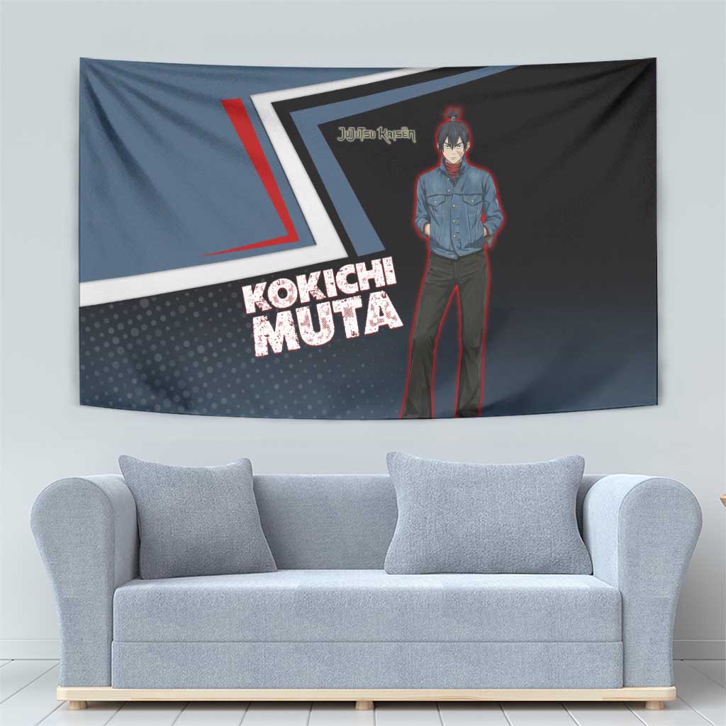 Kokichi Muta Tapestry Bold Anime Graphic Style