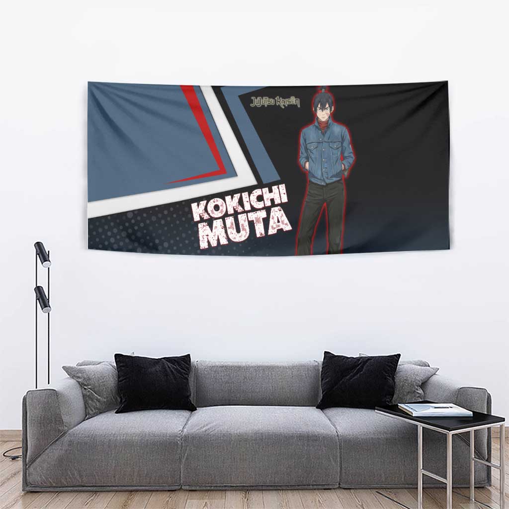 Kokichi Muta Tapestry Bold Anime Graphic Style