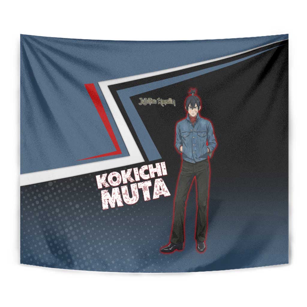 Kokichi Muta Tapestry Bold Anime Graphic Style