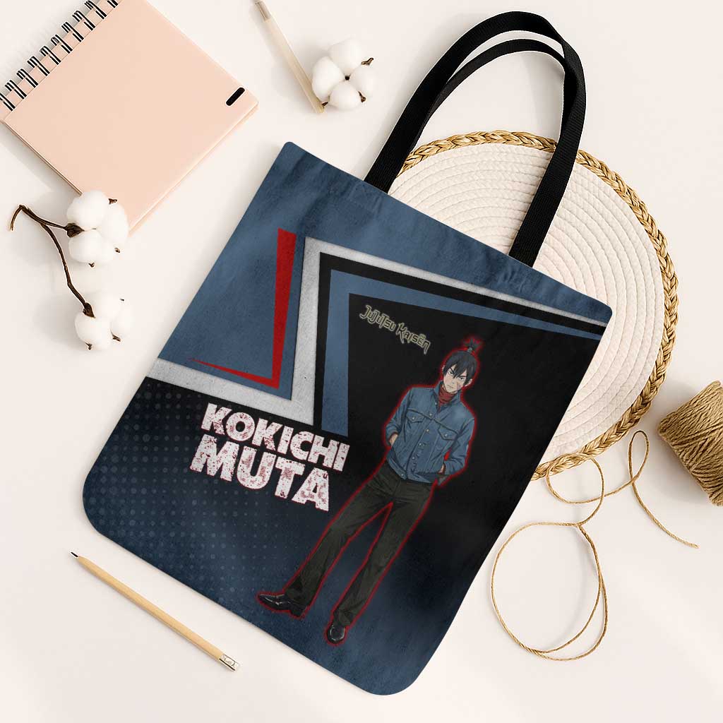 Kokichi Muta Tote Bag Bold Anime Graphic Style