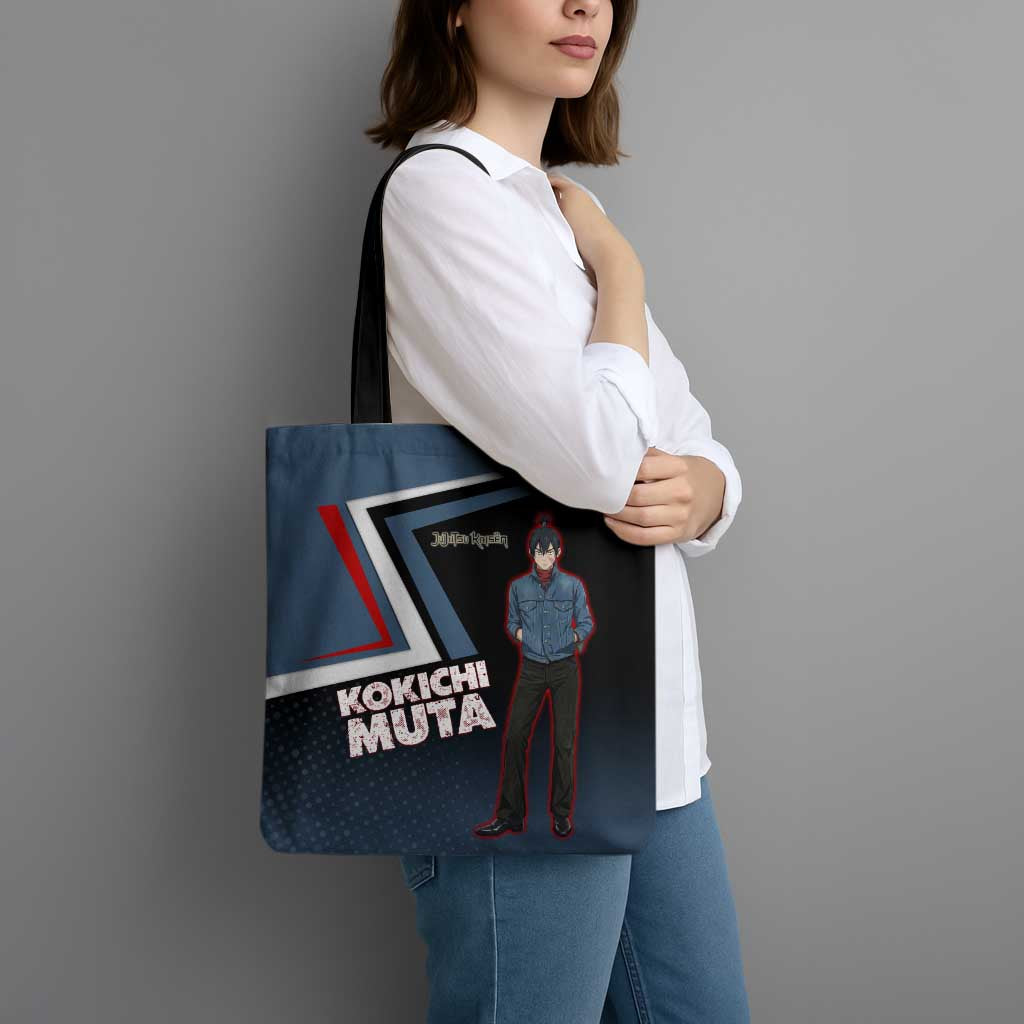 Kokichi Muta Tote Bag Bold Anime Graphic Style