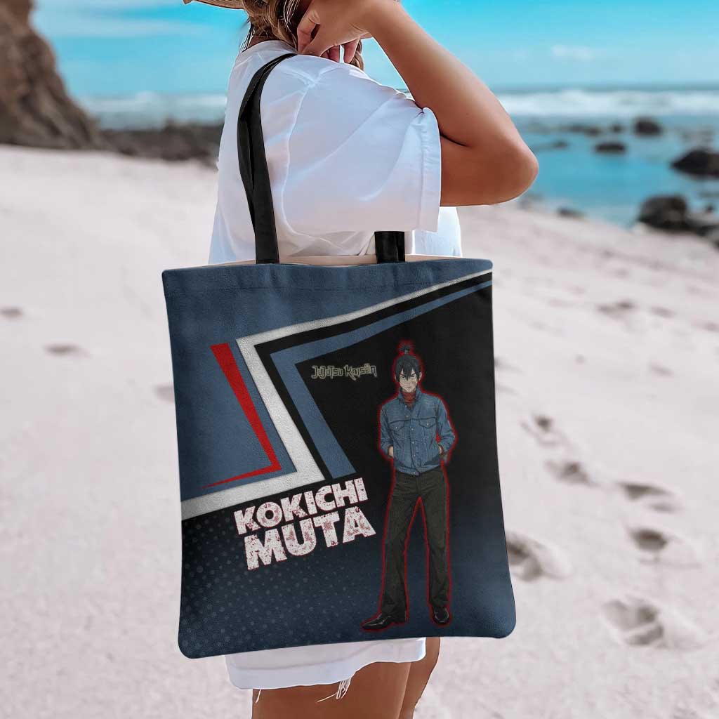 Kokichi Muta Tote Bag Bold Anime Graphic Style