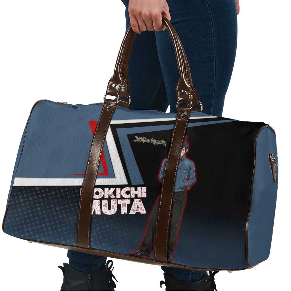Kokichi Muta Travel Bag Bold Anime Graphic Style