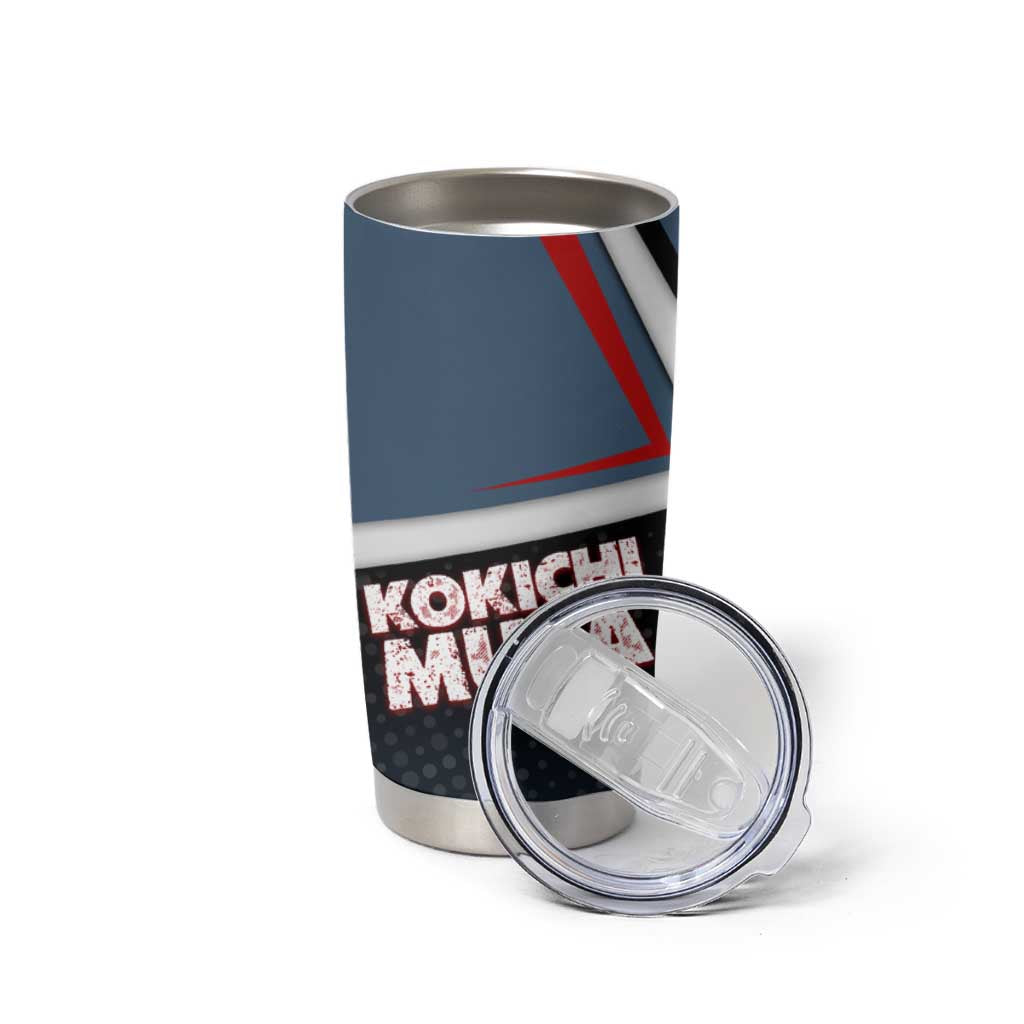 Kokichi Muta Tumbler Cup Bold Anime Graphic Style