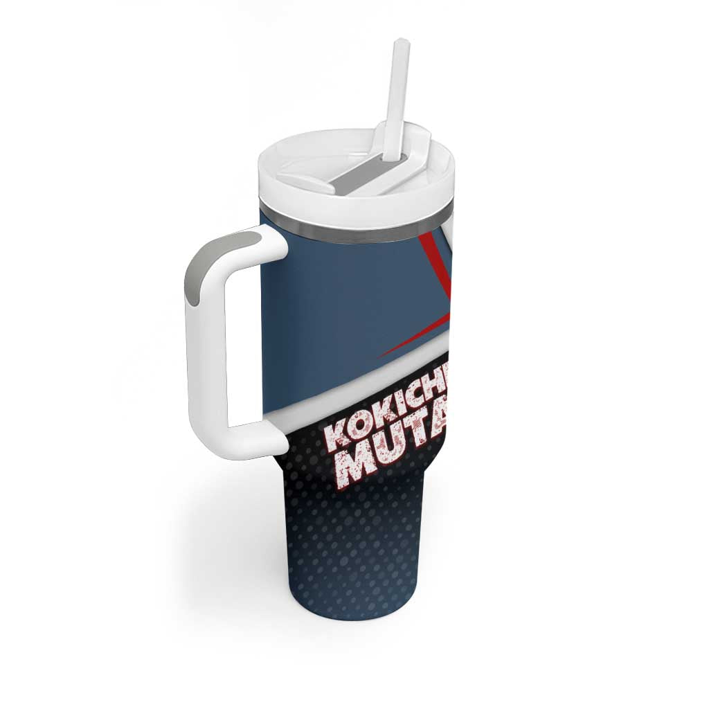 Kokichi Muta Tumbler With Handle Bold Anime Graphic Style