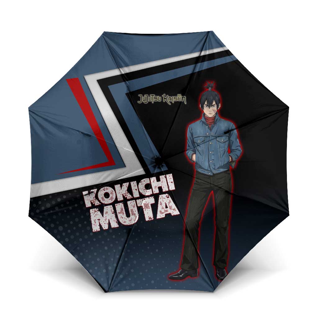 Kokichi Muta Umbrella Bold Anime Graphic Style