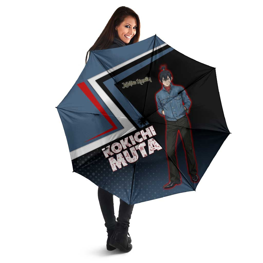 Kokichi Muta Umbrella Bold Anime Graphic Style