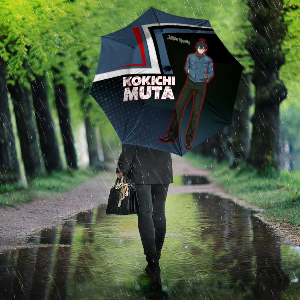 Kokichi Muta Umbrella Bold Anime Graphic Style