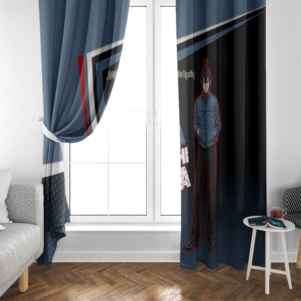 Kokichi Muta Window Curtain Bold Anime Graphic Style