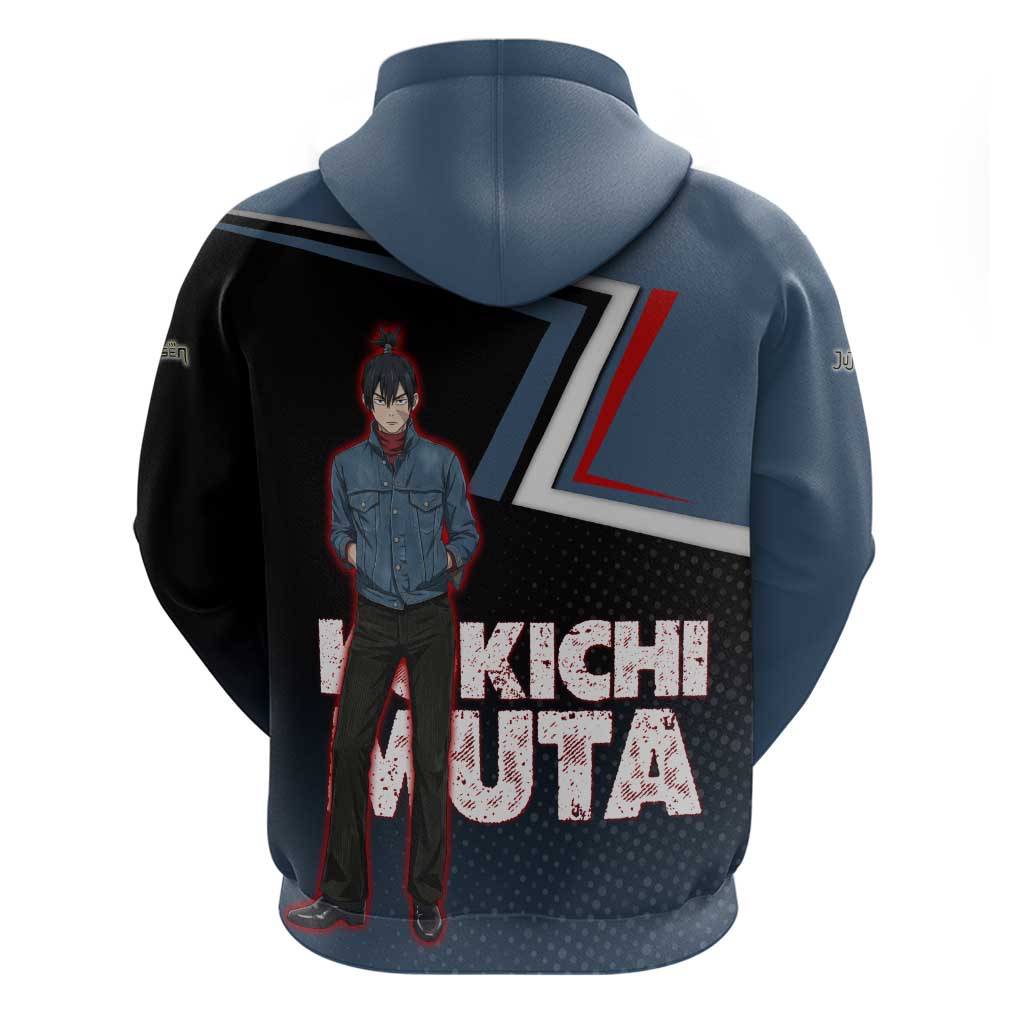 Kokichi Muta Zip Hoodie Bold Anime Graphic Style