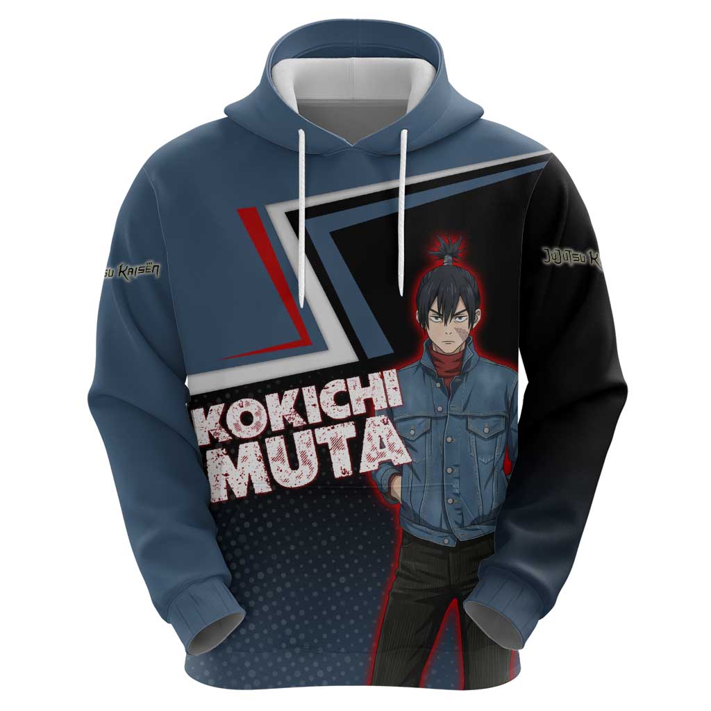 Kokichi Muta Zip Hoodie Bold Anime Graphic Style